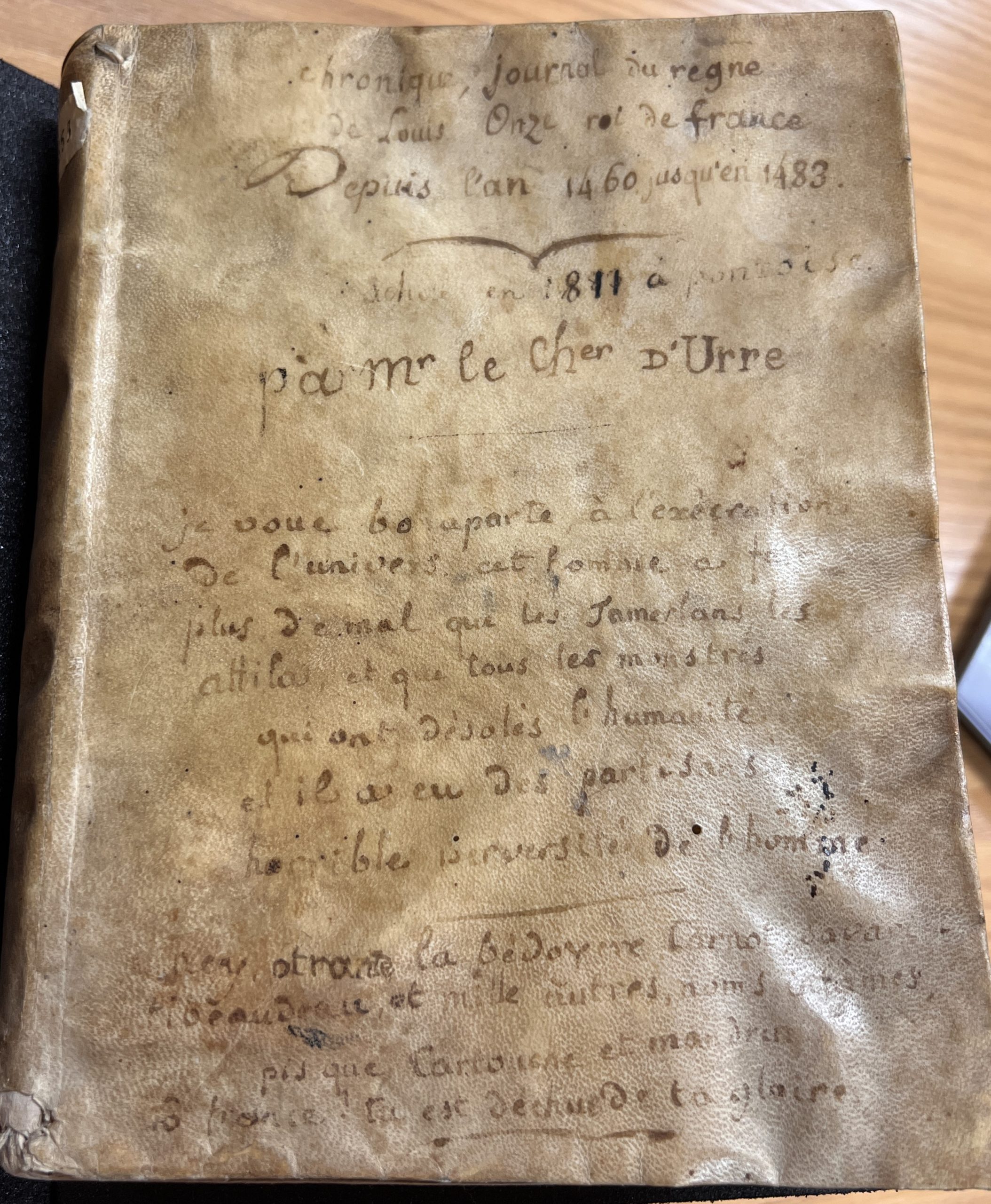 An image showing the front cover of the copy.