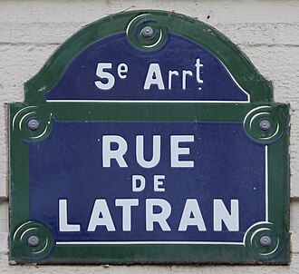 See the plaque.